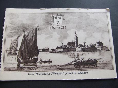Klundert vestingstad gemeente Moerdijk oude scheepskaart